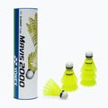 YONEX Badminton Federbälle Mavis 2000 Y mid 6 Stück gelb