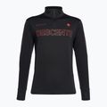 Herren-Ski-Sweatshirt Descente Descente 1/4 Zip 93 schwarz DWMUGB28