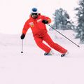 Herren Descente Swiss mandarin orange Skihose 11