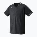 Herren-Tennisshirt YONEX Rundhalsausschnitt schwarz CPM105183B 4