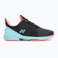 Herren-Tennisschuhe YONEX Sonicage 3 CL schwarz/himmelblau 2