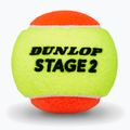 Tennisbälle Dunlop Stage 2 3 pack orange 3