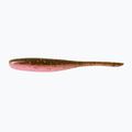 Keitech Shad Impact Gummiköder 12 Stück grün kürbisrosa 4560262625244