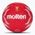 Handball Molten H3A5000-S4F IHF OFFICIAL BALL PaarIS 2024 red Größe 3