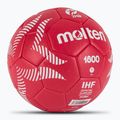 Handball Molten H1A1800-PL red Größe 1 2