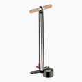 Lezyne Alloy Floor Drive 3.5 Fahrradpumpe 220psi satiniert schwarz 3