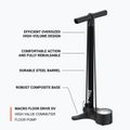 Lezyne Macro HV Floor Drive ABS 100psi flach schwarz Fahrradpumpe 5