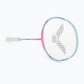 Badminton-Schläger VICTOR DriveX 6SP QM fluorescent rose-red/light blue 2