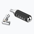 Lezyne Trigger Drive CO2 Fahrradpumpe + 16 g Kartusche glänzend silber 3