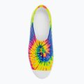 Native Jefferson Print Kinder Turnschuhe Schale weiß/Schale weiß/Neon Multi Tie Dye 6