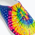 Native Jefferson Print Kinder Turnschuhe Schale weiß/Schale weiß/Neon Multi Tie Dye 8