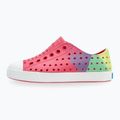Native Kinderschuhe NA-12111502 Jefferson Block dazzle pink/hell white/celery maria starfish 9
