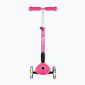 Globber Junior Foldable Lights tiefrosa Kinderroller mit drei Rädern 3