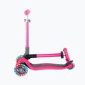 Globber Junior Foldable Lights tiefrosa Kinderroller mit drei Rädern 6
