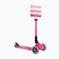 Globber Junior Foldable Lights tiefrosa Kinderroller mit drei Rädern 7