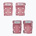 Globber Toddler tiefes Pastellrosa/Formen Babyschützer-Set