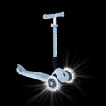 Globber Junior Foldable Lights Eco Heidelbeere Kinder Dreirad-Roller 8