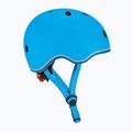 Kinderhelm Globber Go.Up Lights sky blue 2