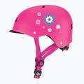 Globber Primo Fantasy tief rosa Blume Kinderhelm 2