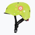Globber Primo Fantasy Kinderhelm lindgrün Blume 2