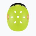 Globber Primo Fantasy Kinderhelm lindgrün Blume 4