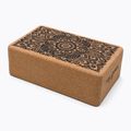 Yoga Design Lab Kork Yoga Würfel braun BL-Kork-Mandala schwarz