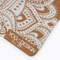Yoga Design Lab Kork 3 5 mm braun Mandala Weiß Yogamatte 3
