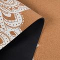 Yoga Design Lab Kork 5 5 mm braun Mandala Weiß Yogamatte 4