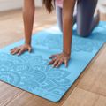 Yoga Design Lab Flow Pure 6 mm blau Mandala Aqua Yogamatte 7