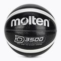 Molten Basketball B6D3500-KS schwarz/silber Größe 6