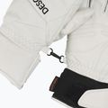 Skihandschuhe Herren Descente 5 Finger Leather white 4