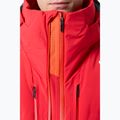 Men's Descente Hybrid Down Skijacke mandarin orange/ electric red 2