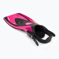 TUSA Tauchset Maske + Schnorchel + Schwimmflossen rosa UP-1521 5