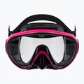 TUSA Tauchset Maske + Schnorchel + Schwimmflossen rosa UP-1521 6