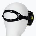 TUSA Freedom Hd Mask Tauchmaske schwarz und gelb M-1001 4