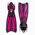 TUSA Gestreifte Solla Fin Tauchflossen schwarz/rosa SF-22 2