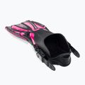 TUSA Gestreifte Solla Fin Tauchflossen schwarz/rosa SF-22 4