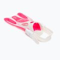 TUSA Tauchset Maske + Schnorchel + Schwimmflossen rosa UP-0201 5