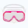 TUSA Tauchset Maske + Schnorchel + Schwimmflossen rosa UP-0201 6