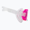TUSA Tauchset Maske + Schnorchel + Schwimmflossen rosa UP-0201 7