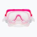 TUSA Tauchset Maske + Schnorchel + Schwimmflossen rosa UP-0201 9