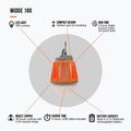 Vango Midge 180 Wanderlampe orange 4
