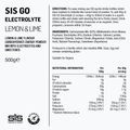 Isotonisches Getränkepulver Science in Sport GO Electrolyte 500 g lime/lemon 2
