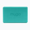 Yoga-Block Myga Foam Block turquoise