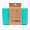 Yoga-Block Myga Foam Block turquoise 2