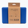 Yoga-Block Myga Foam Block do jogi navy 2