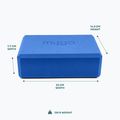 Yoga-Block Myga Foam Block do jogi navy 3