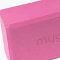 Yoga-Block Myga Foam Block pink 2