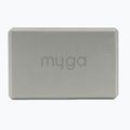 Yoga-Block Myga Foam Block do jogi grey