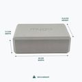 Yoga-Block Myga Foam Block do jogi grey 3